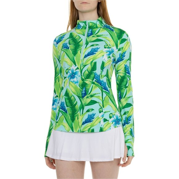 NEW Tommy Bahama Active Zip-Up Jacket - UPF 50  Dash Tropic  267sn - Picture 6 of 7